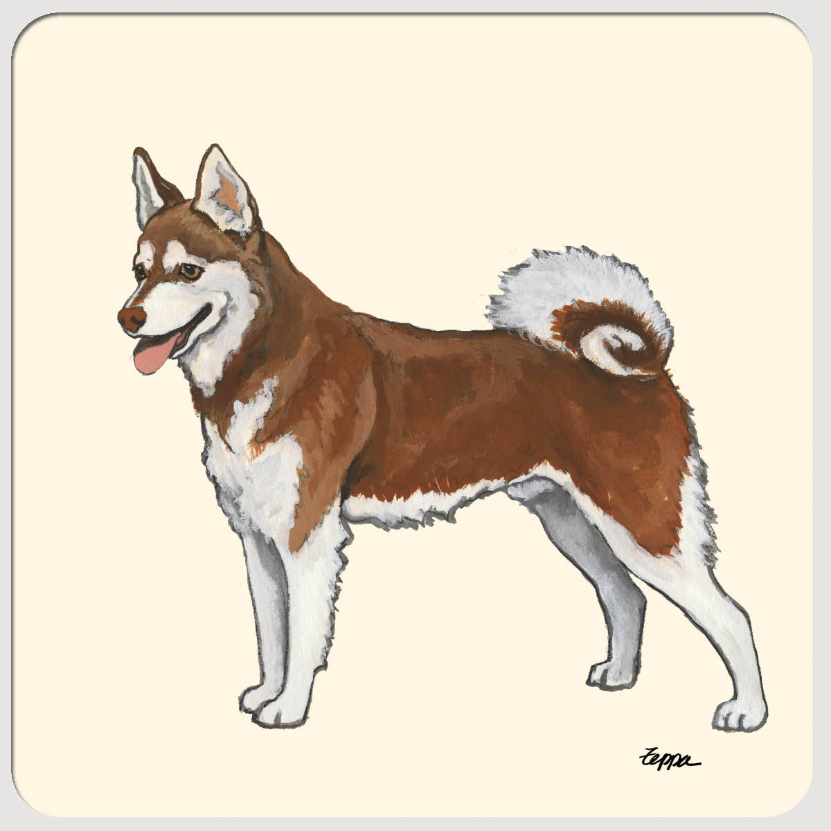 Alaskan Klee Kai Plain Coasters