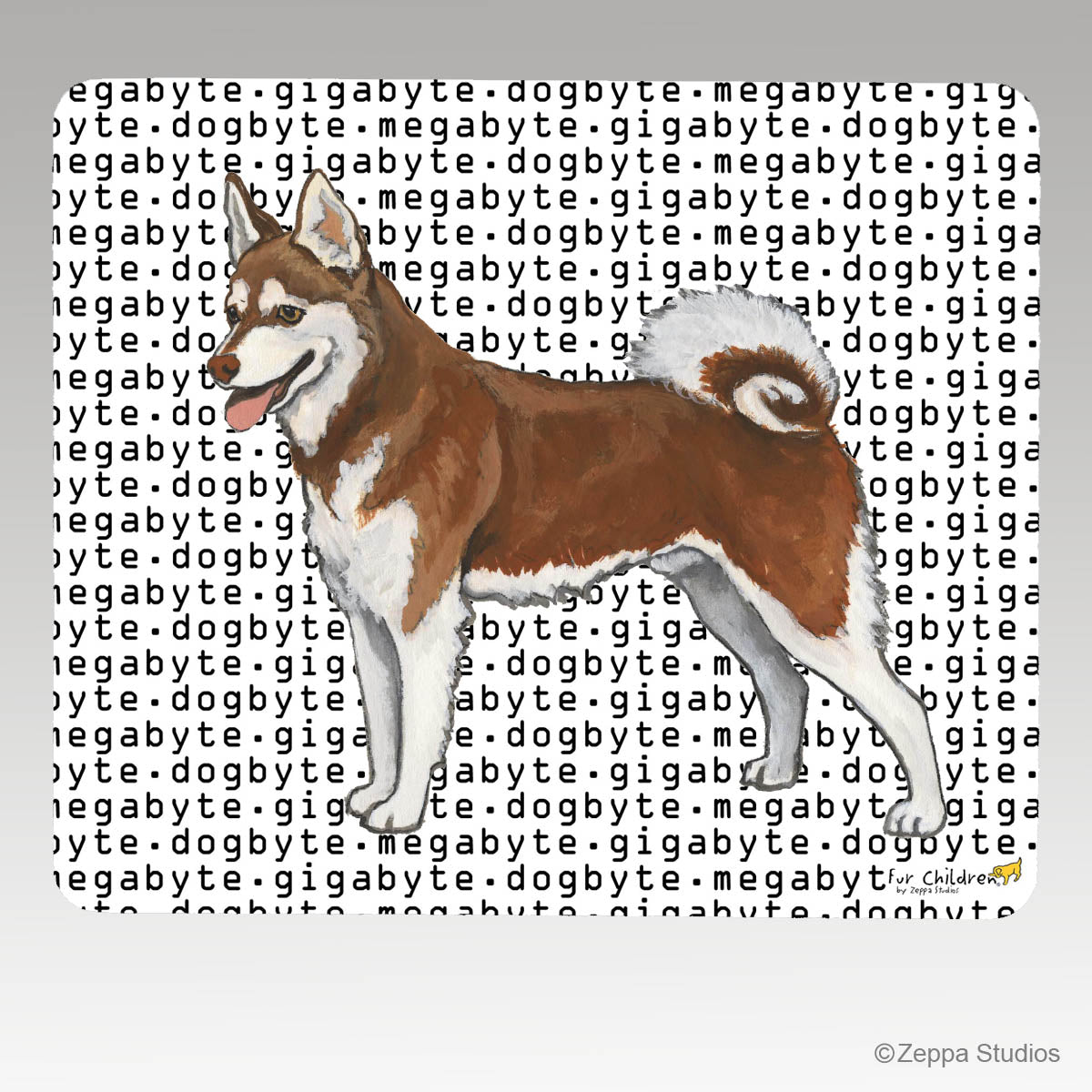 Alaskan Klee Kai Mega Giga Dogbyte Mouse Pad