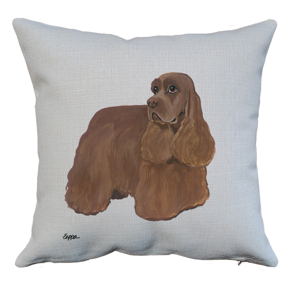 American Cocker Spaniel Throw Pillow