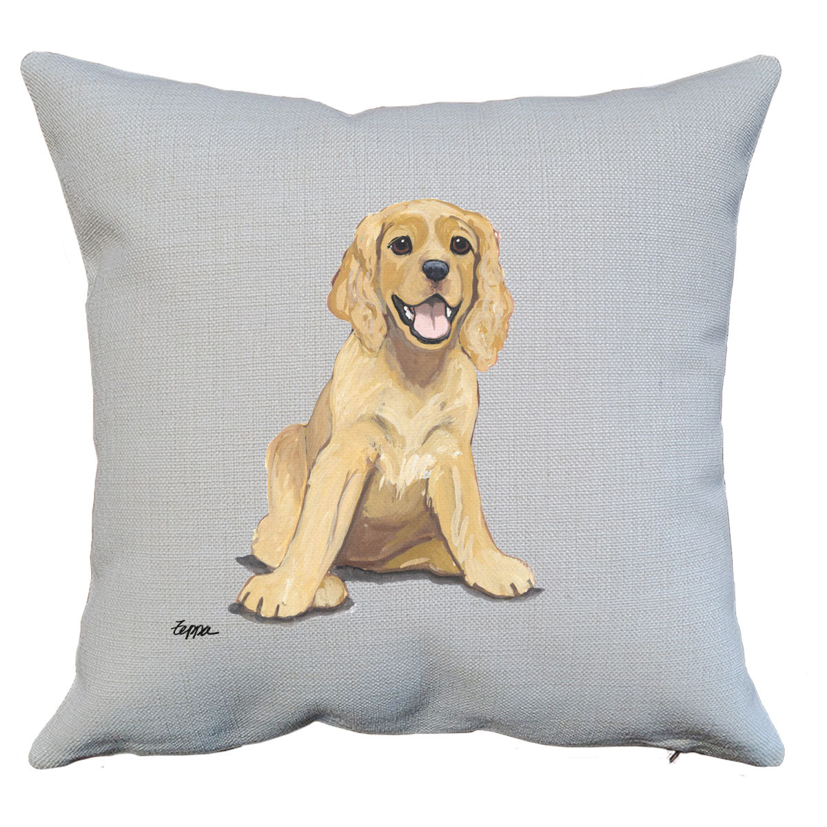 American Cocker Spaniel Throw Pillow