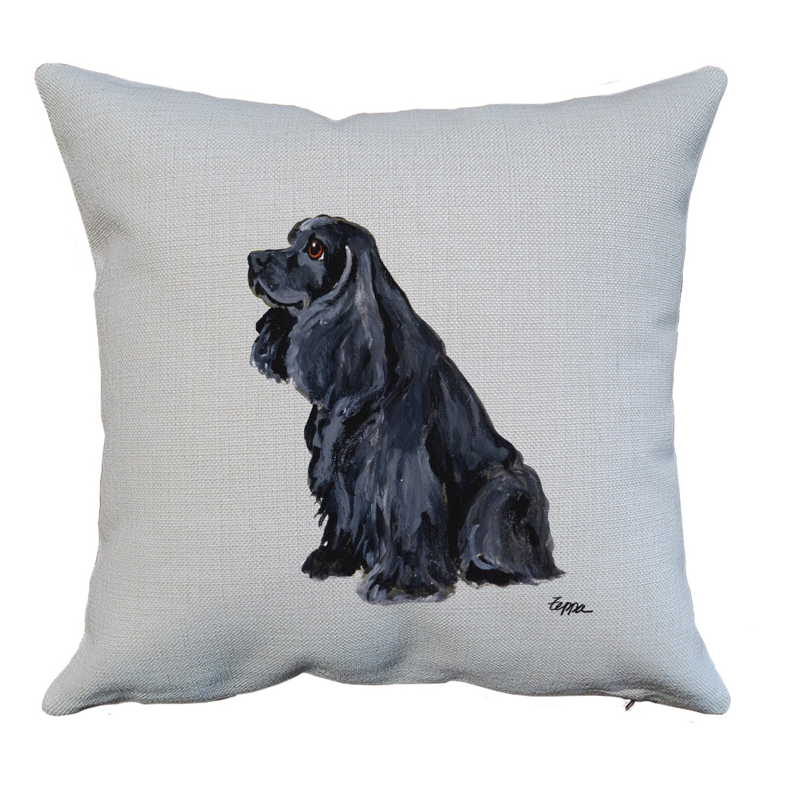 American Cocker Spaniel Throw Pillow