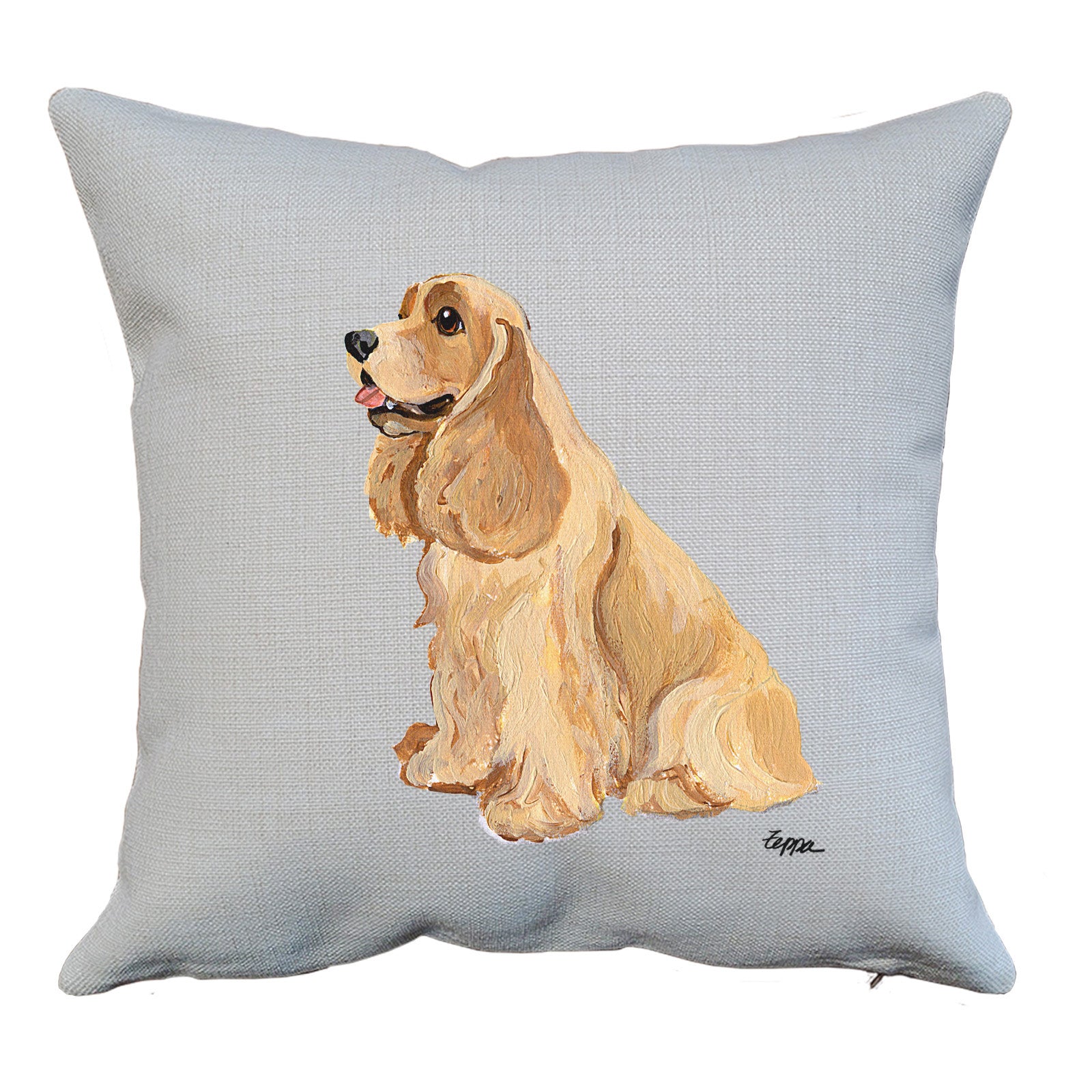 American Cocker Spaniel Throw Pillow