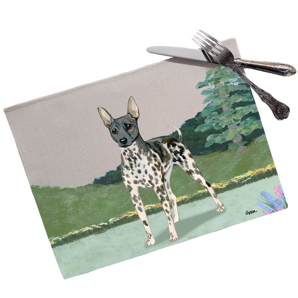 American Hairless Terrier Scenic Placemats