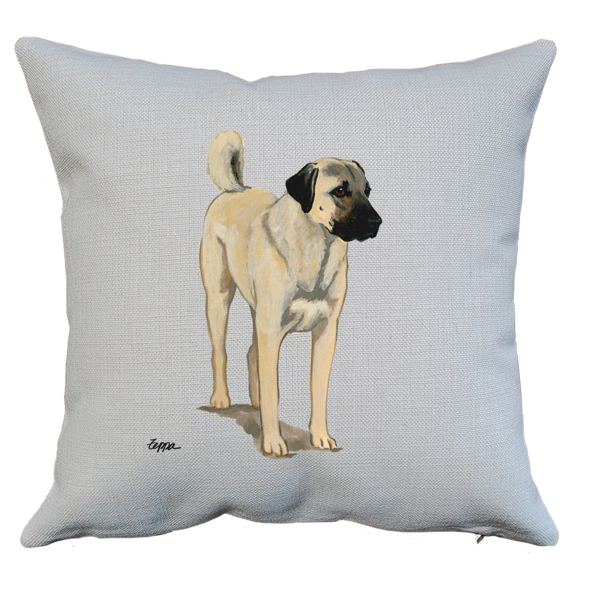 anatolian shepherd dog throw pillow