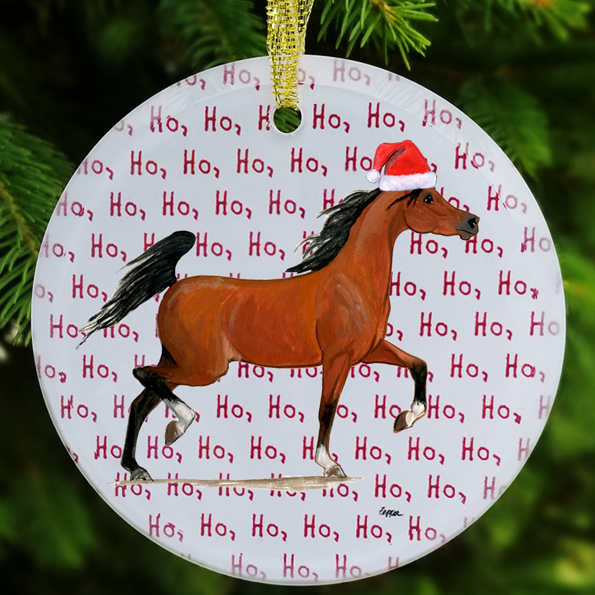 Arabian Horse Christmas Ornaments