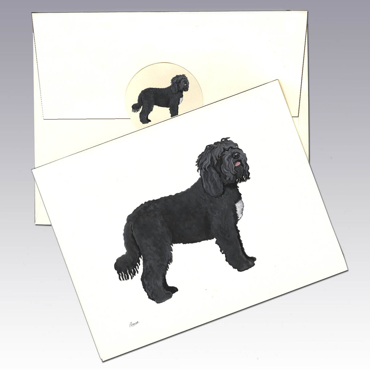Barbet design note cards