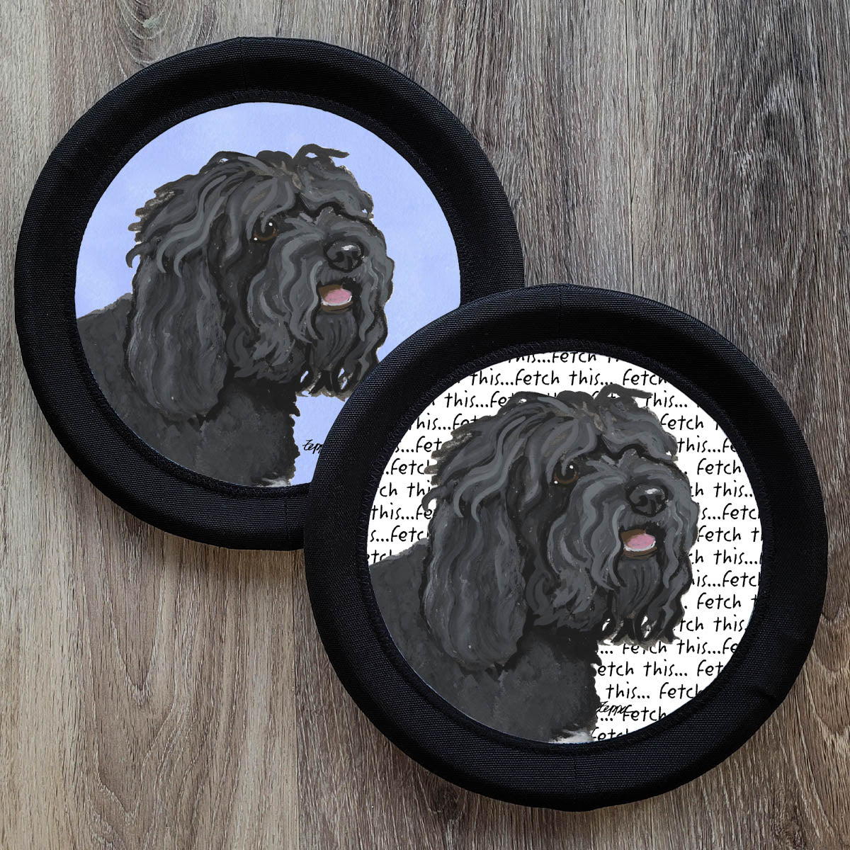Barbet design Foto Frisby flying disk dog toys