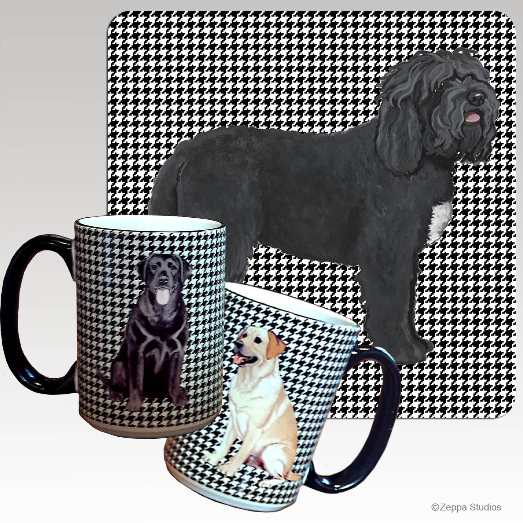 Barbet Houndstooth Mug