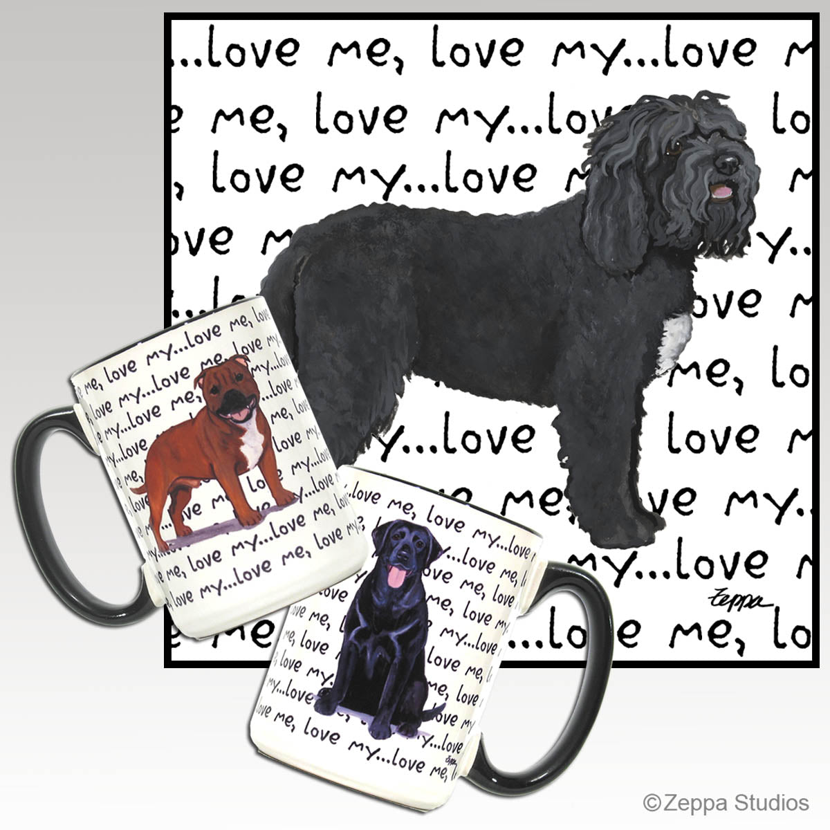 Barbet Love Me Mug