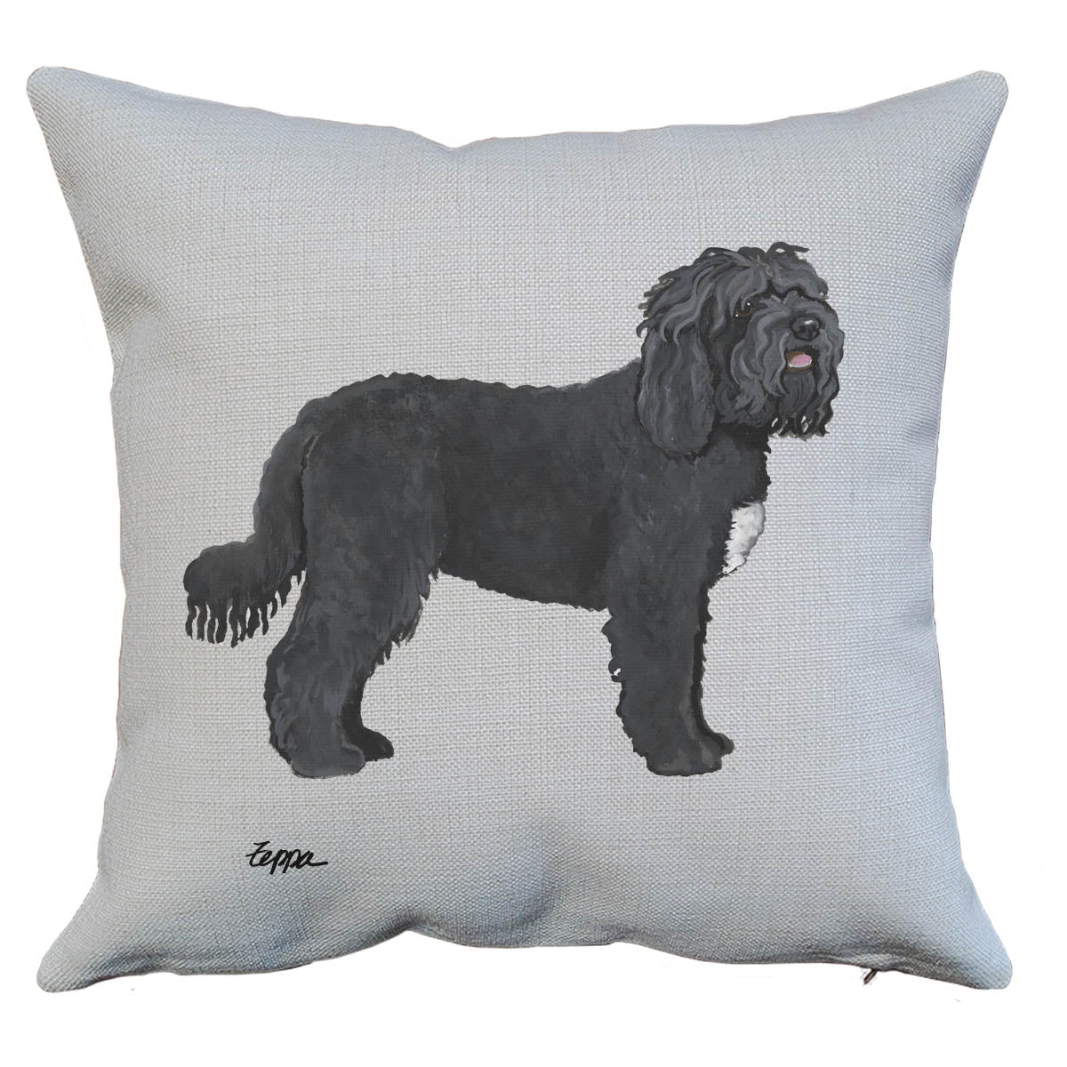 Barbet Throw Pillow