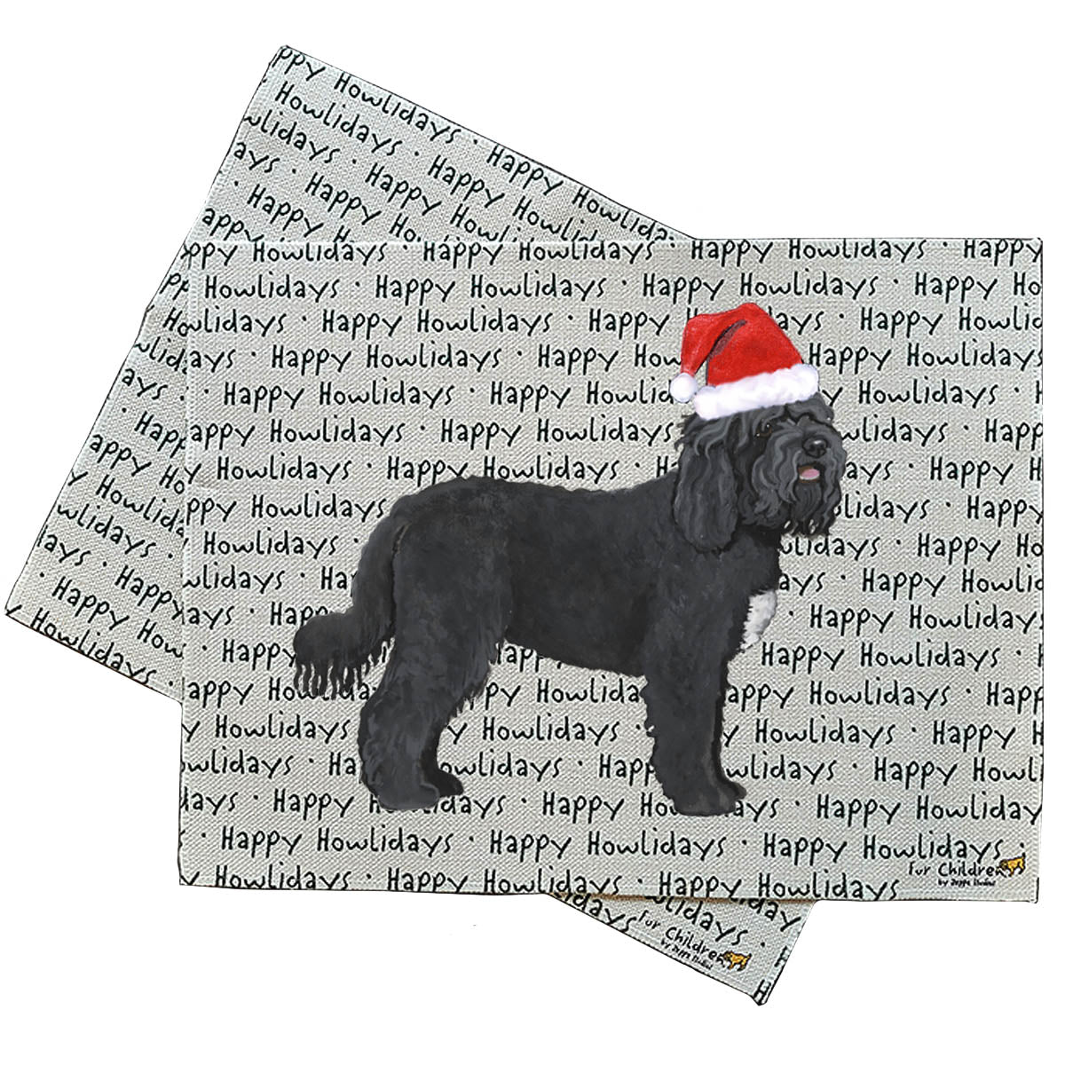 Barbet Happy Howlidays Design Placemats