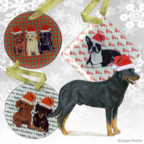 Beauceron Christmas Ornament