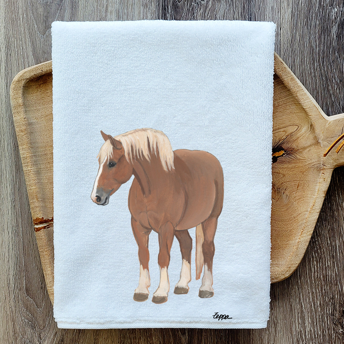 Belgian Horse Kitchen Towel