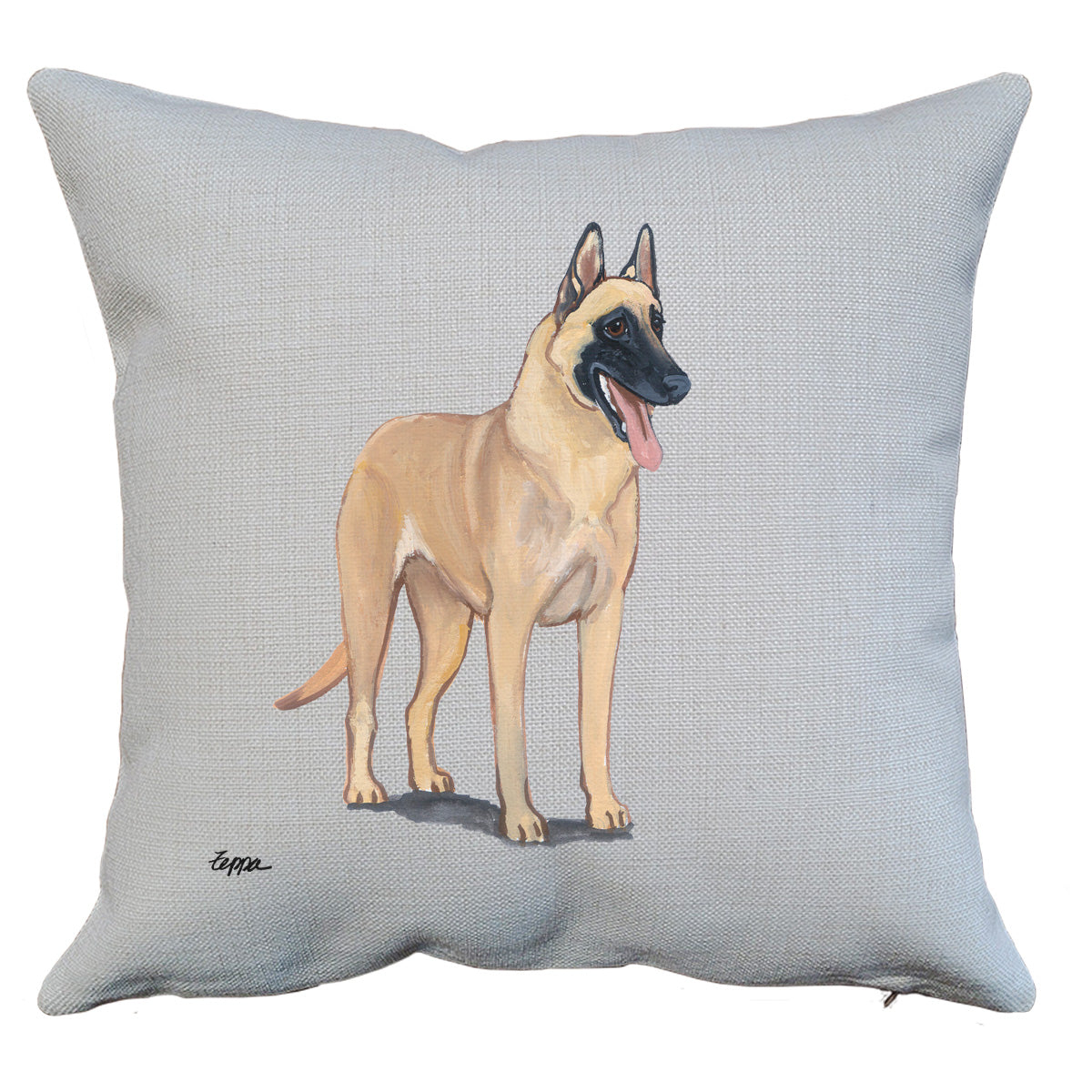 Belgian Malinois Throw Pillow