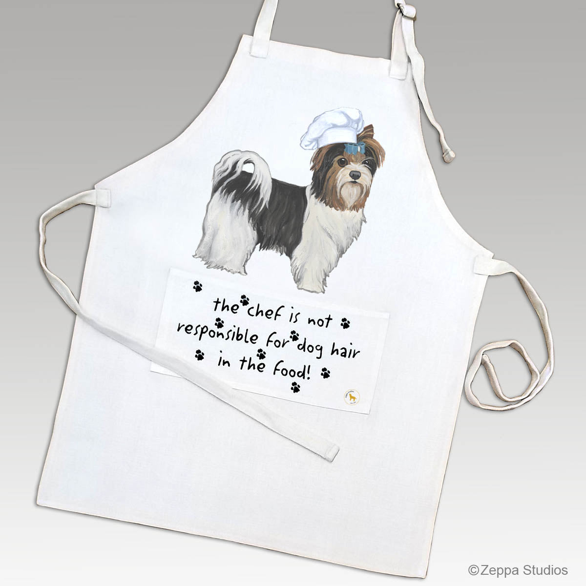 Biewer Terrier Puppy Clip Apron