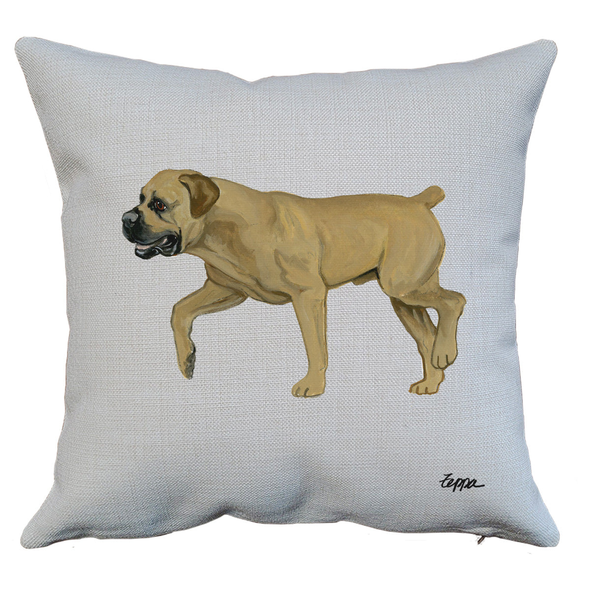 Boerboel Throw Pillow