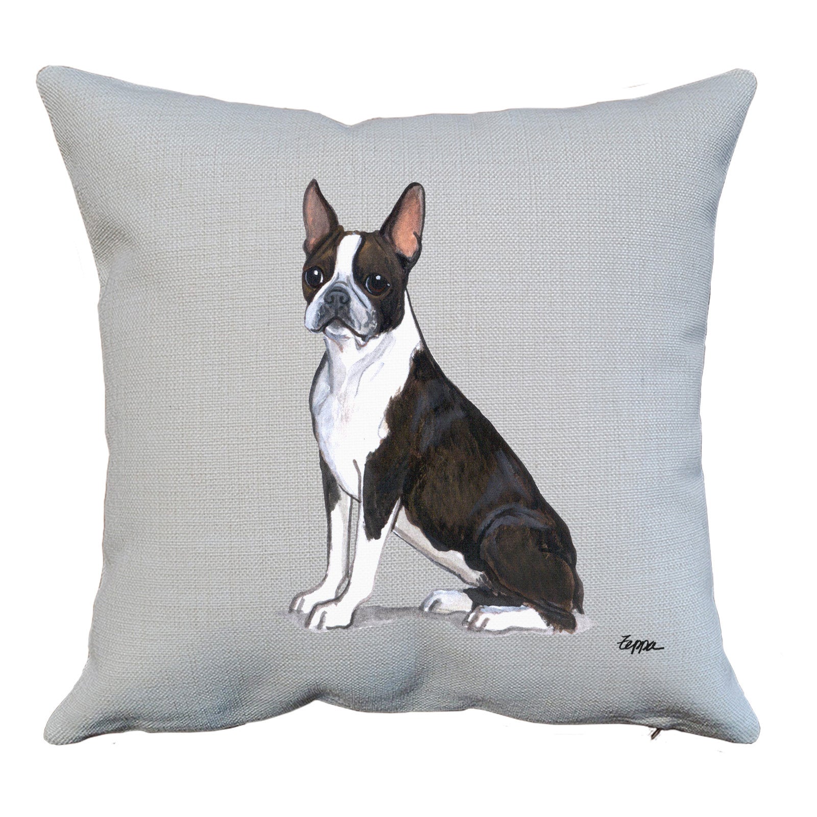 Boston Terrier Pillow