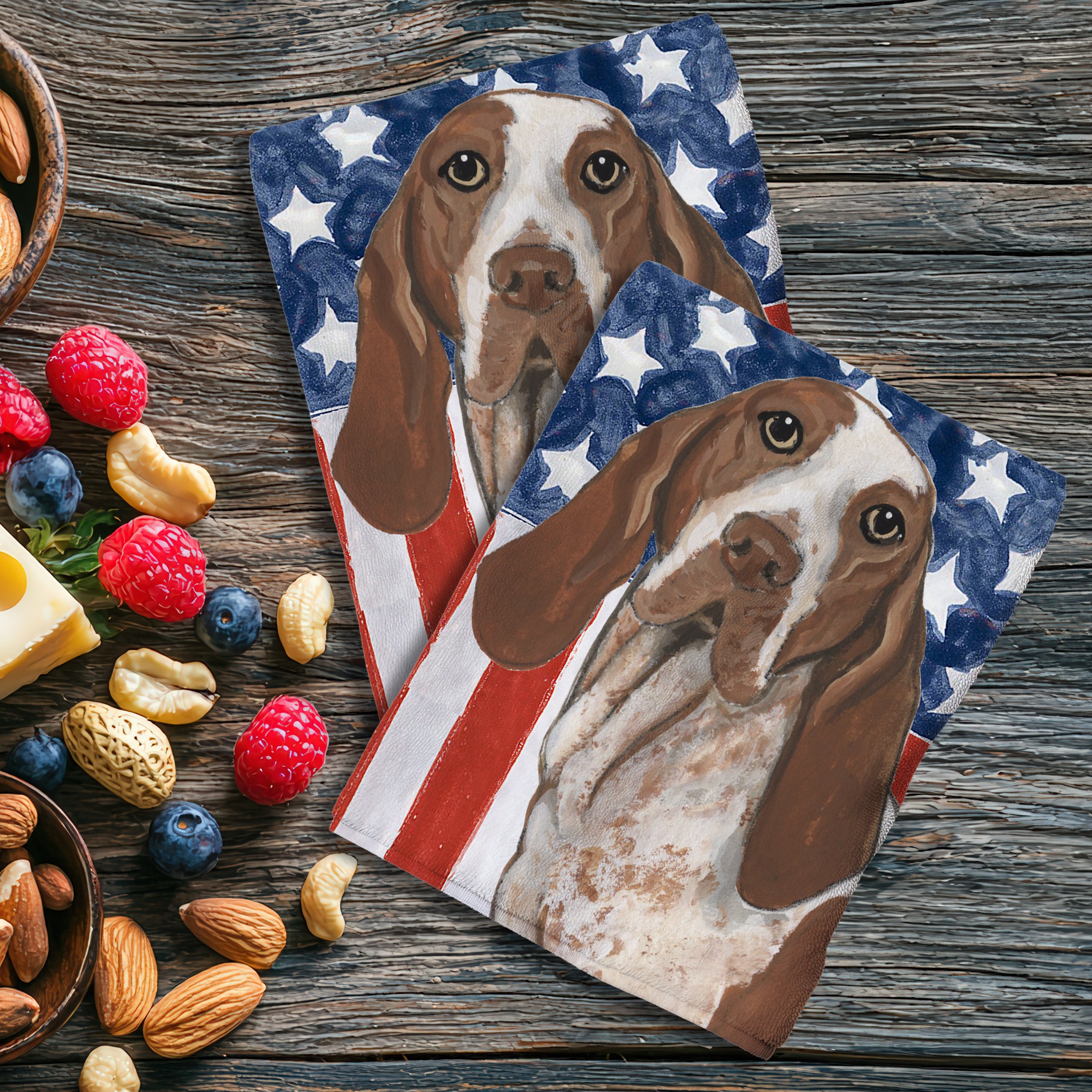 Bracco Italiano Americana Kitchen Towel Set