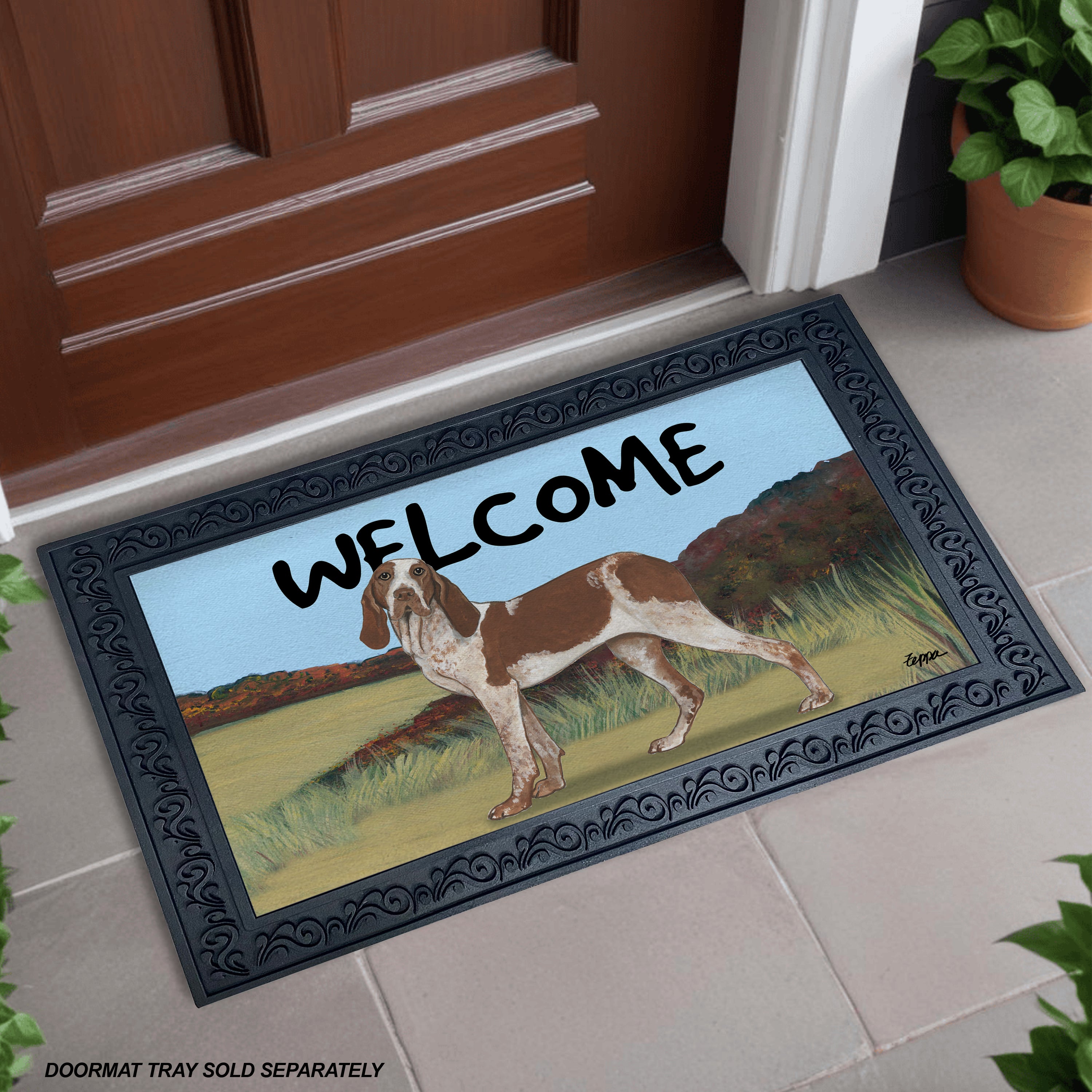 Bracco Italiano Welcome Door Mat