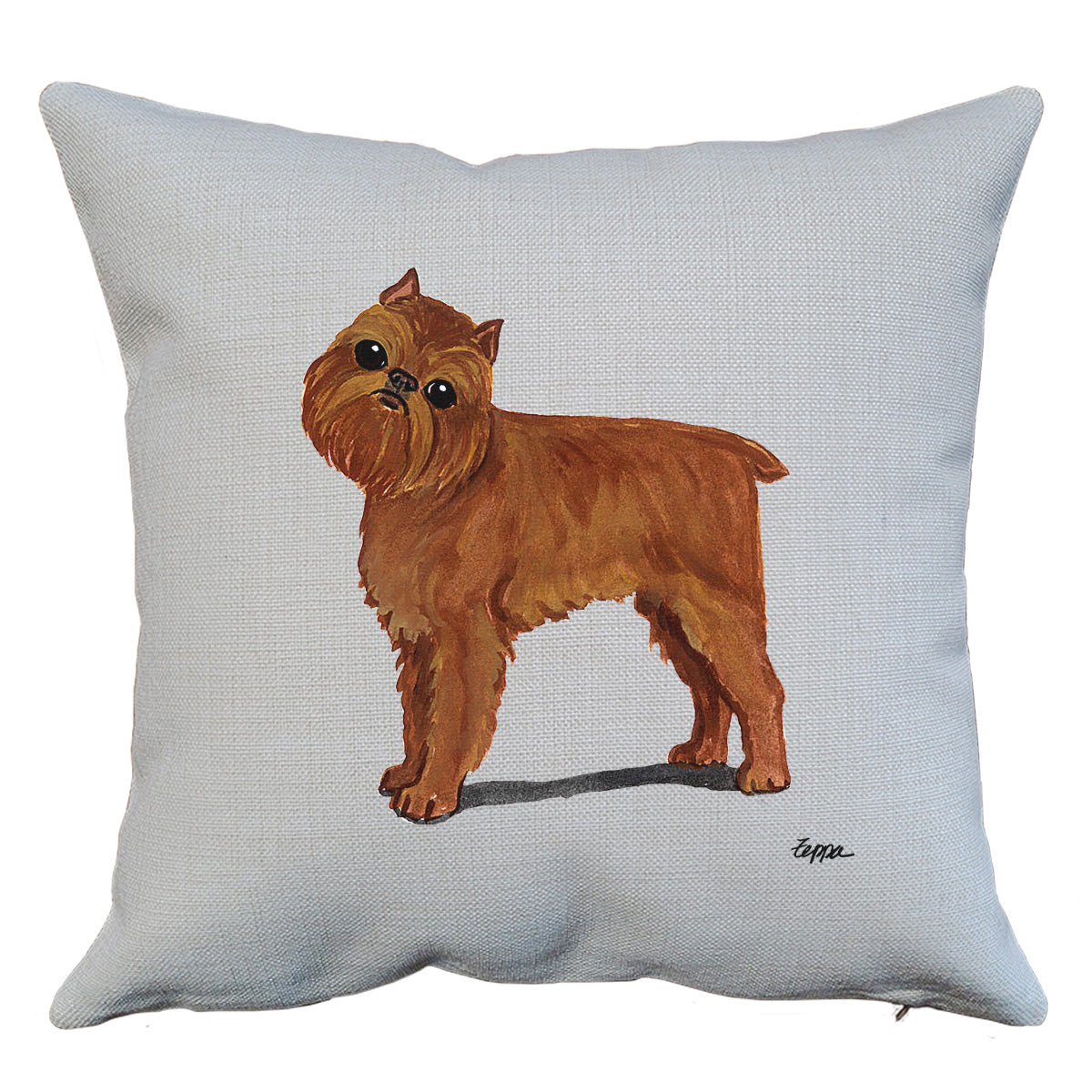 Brussells Griffon Throw Pillow