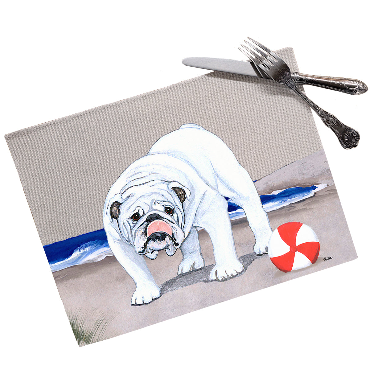 Bulldog Scenic Placemats