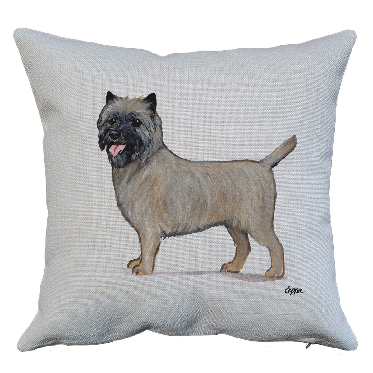 Cairn Terrier Throw Pillow