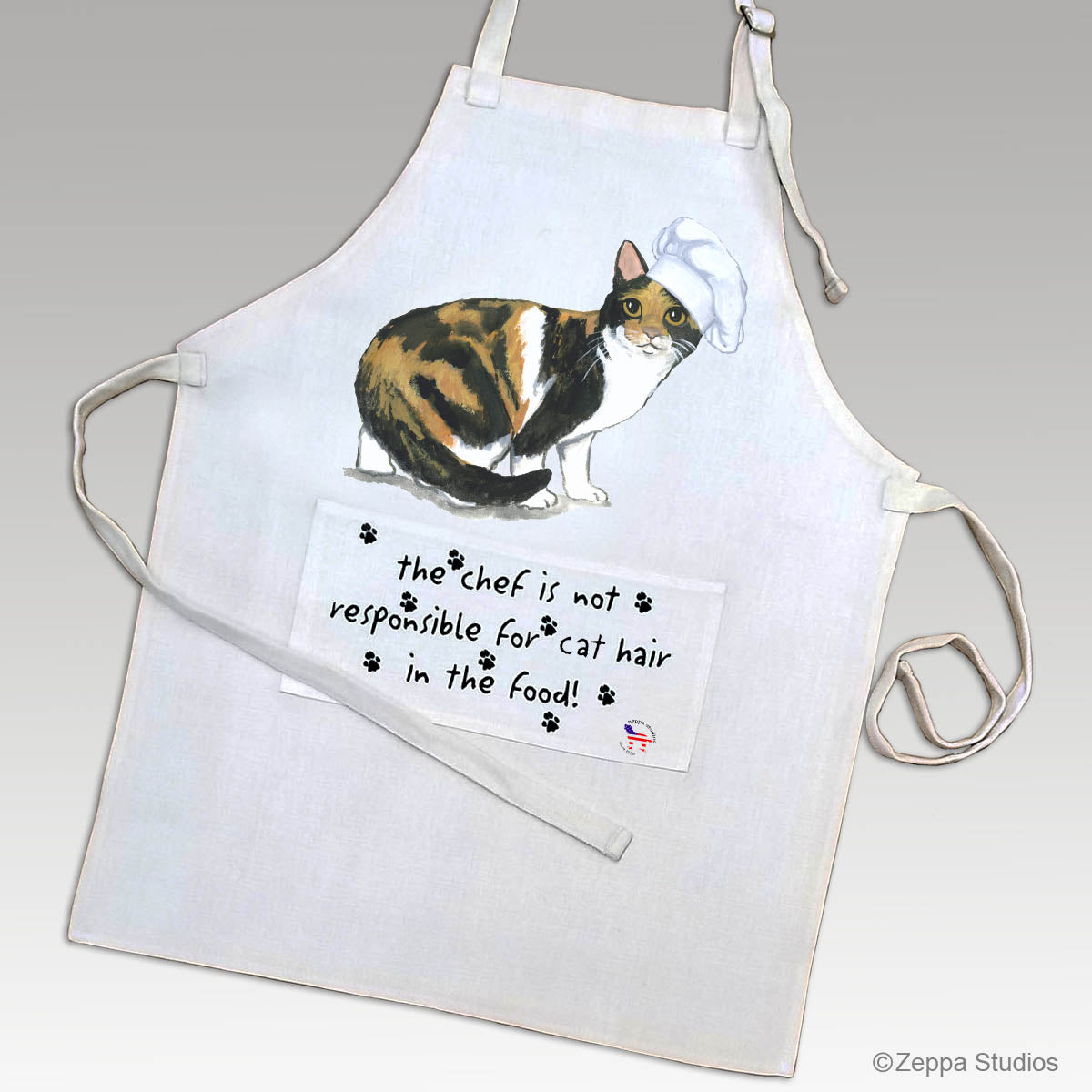 Calico Cat Apron Design