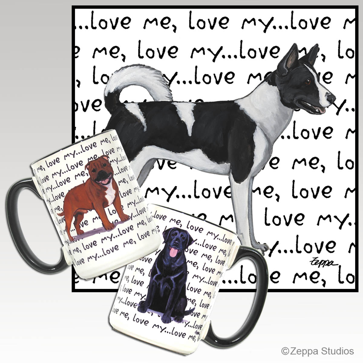 Canaan Dog Love Me Mug Design