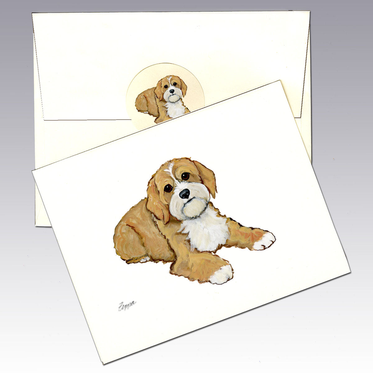 Cavapoo Note Cards