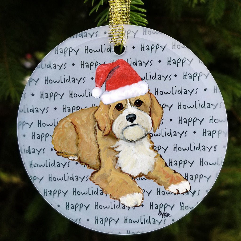 Cavapoo Christmas Ornament