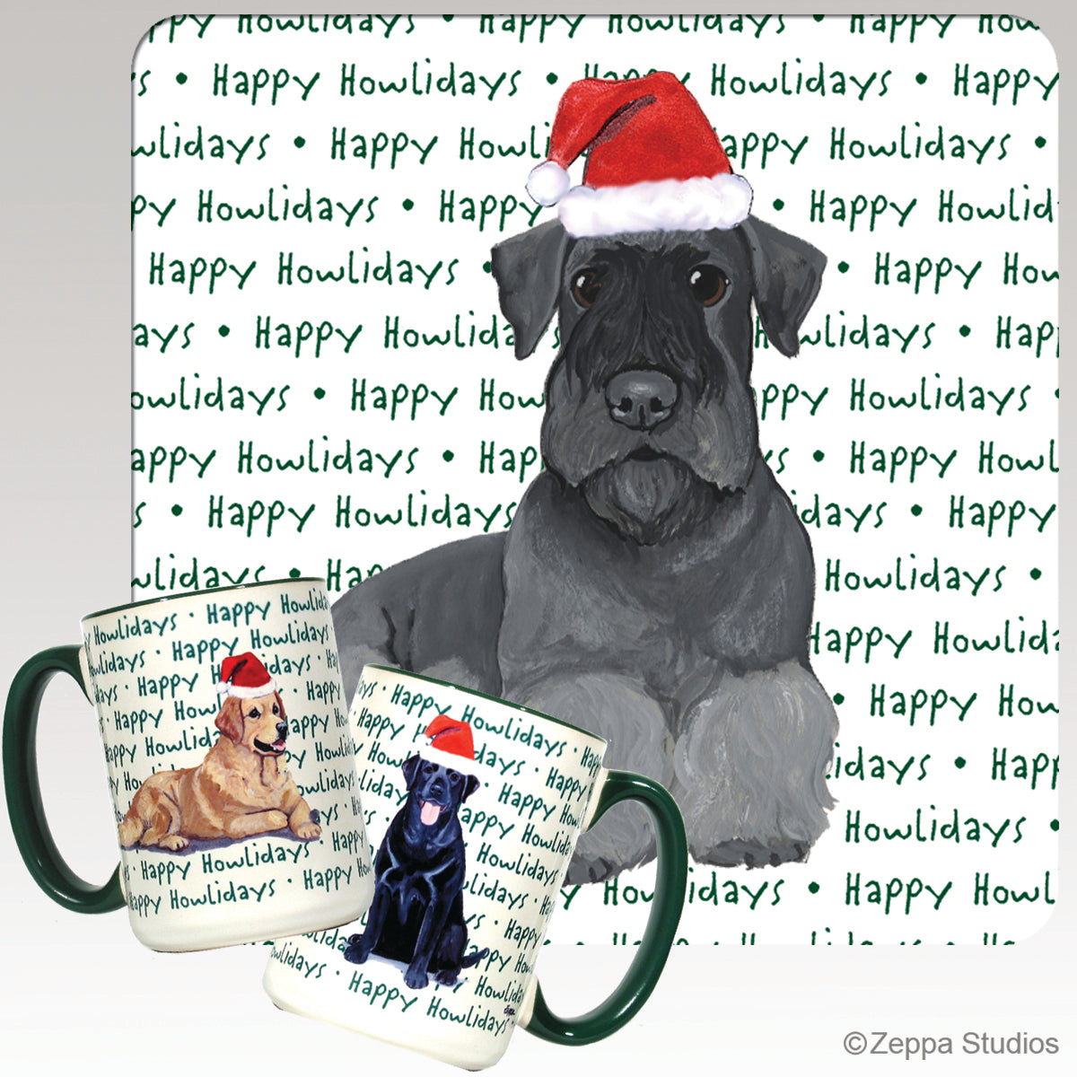 Cesky Terrier Howliday Mug