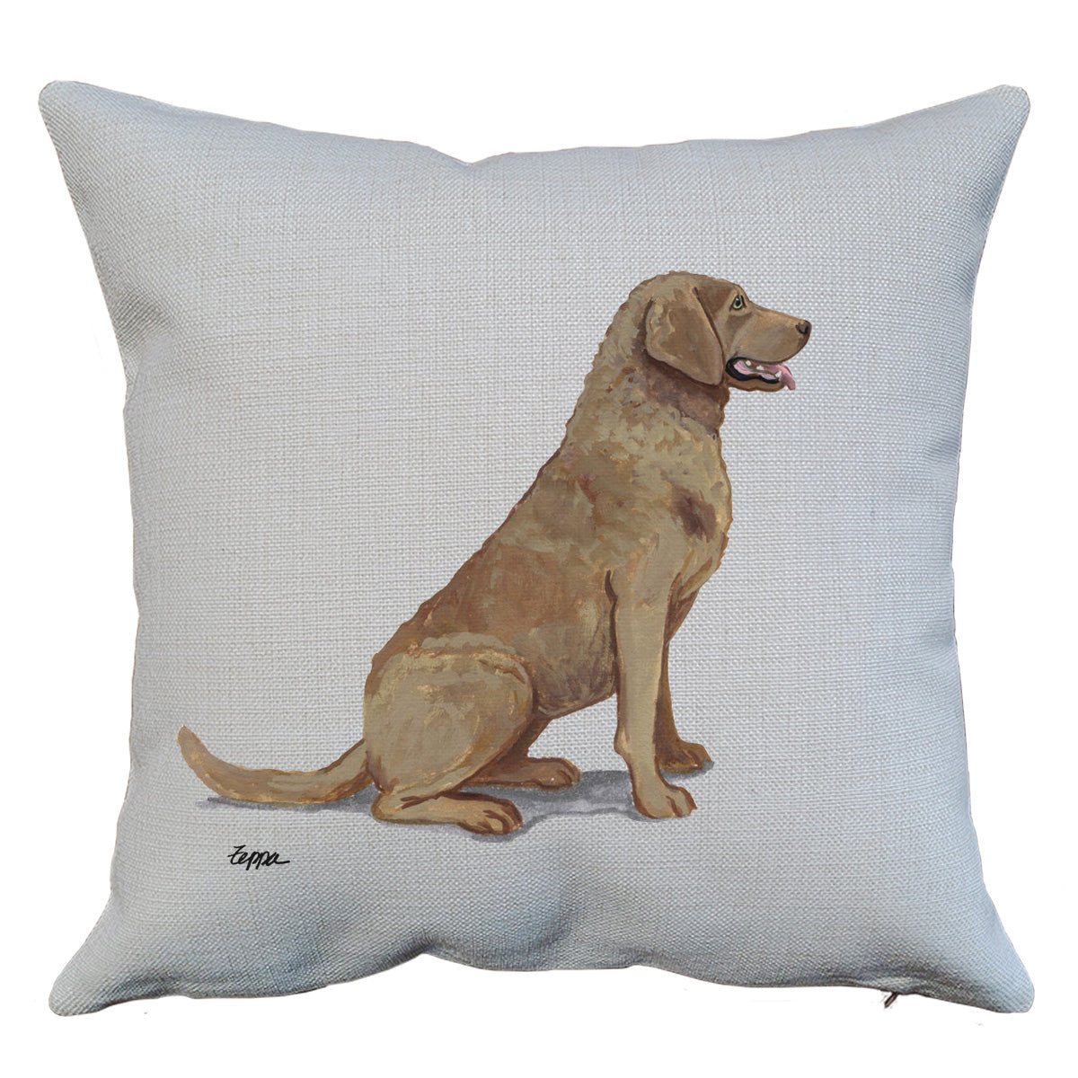 Chesapeake Bay Retriever Throw Pillow