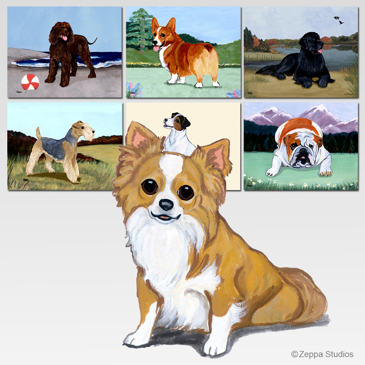 Chihuahua Scenic Cutting Board