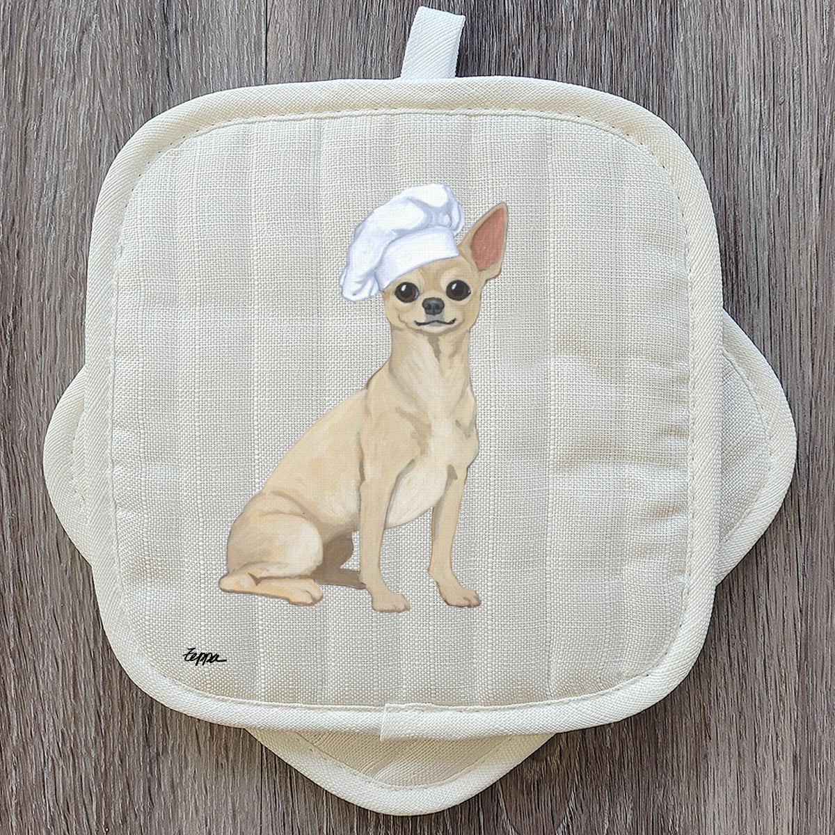 Chihuahua Pot Holder Set