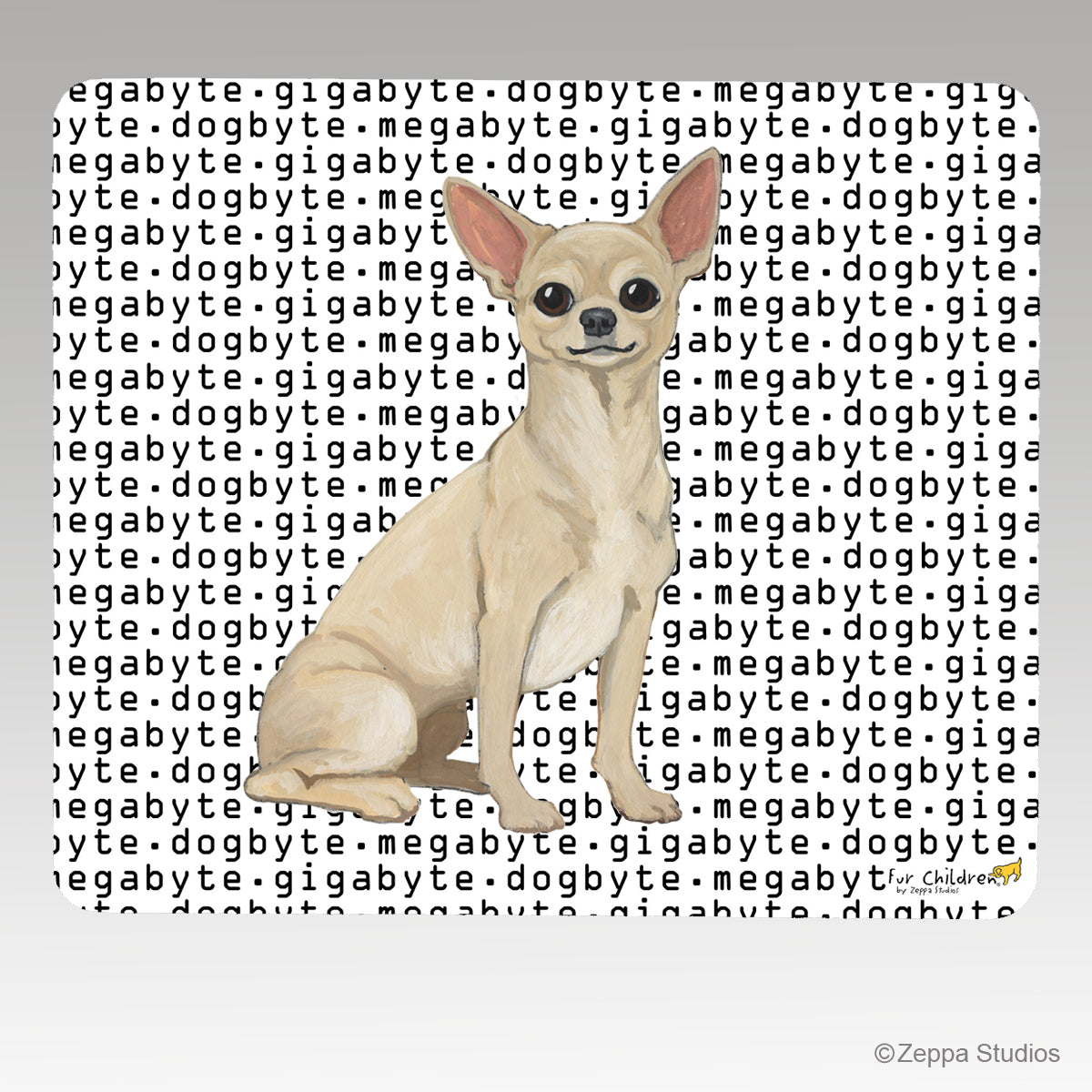 Chihuahua Megabyte Mouse Pad