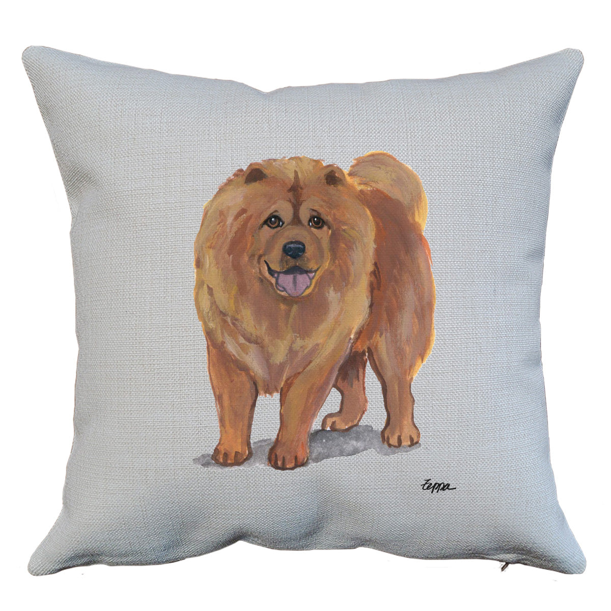 Chow Chow Throw Pillow