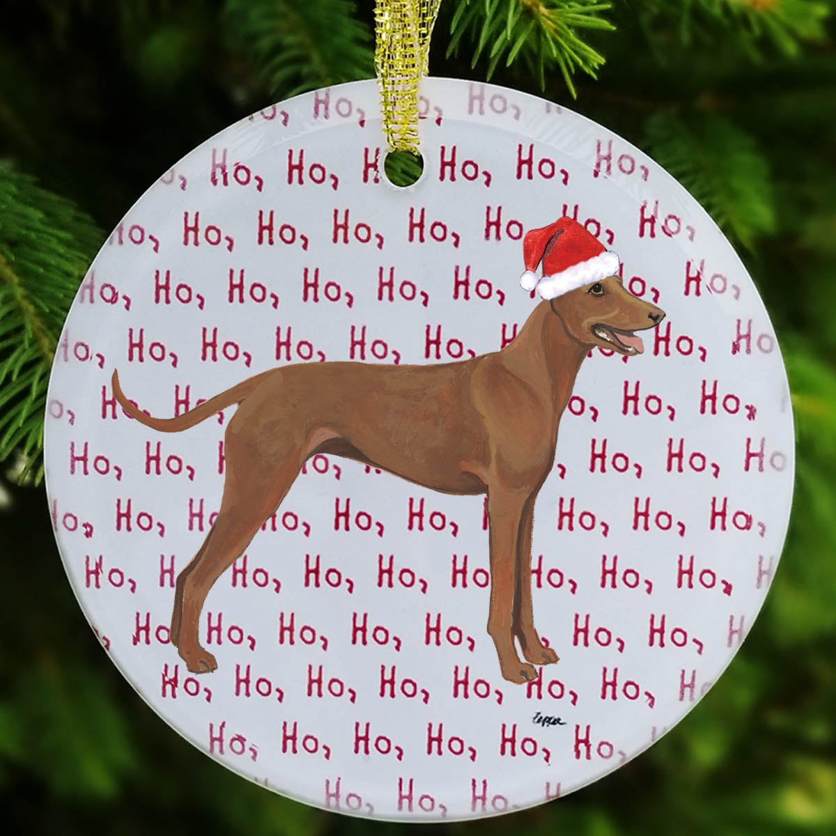 Cirneco dell'Etna Christmas Ornament