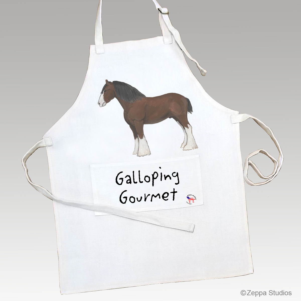 Clydesdale Horse Apron