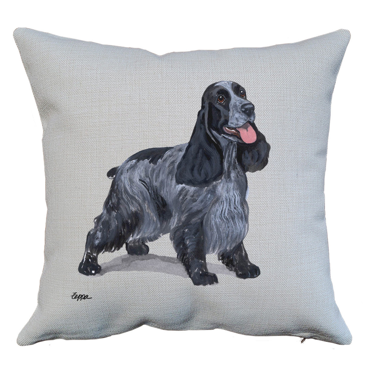 English Cocker Spaniel Throw Pillow