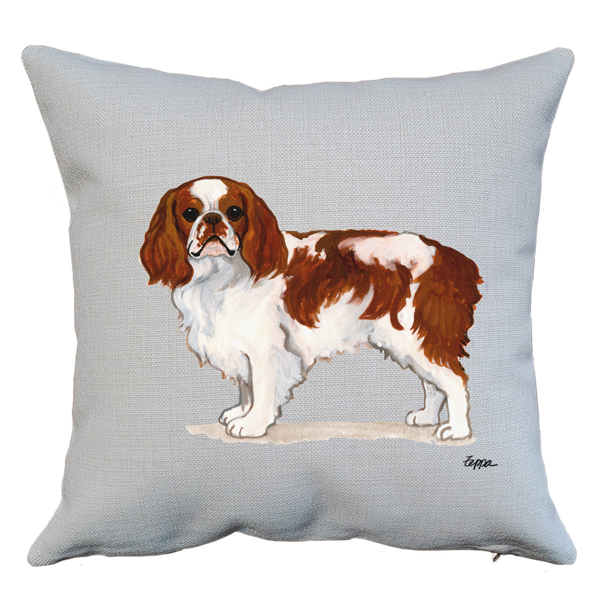 English Toy Spaniel Throw Pillow