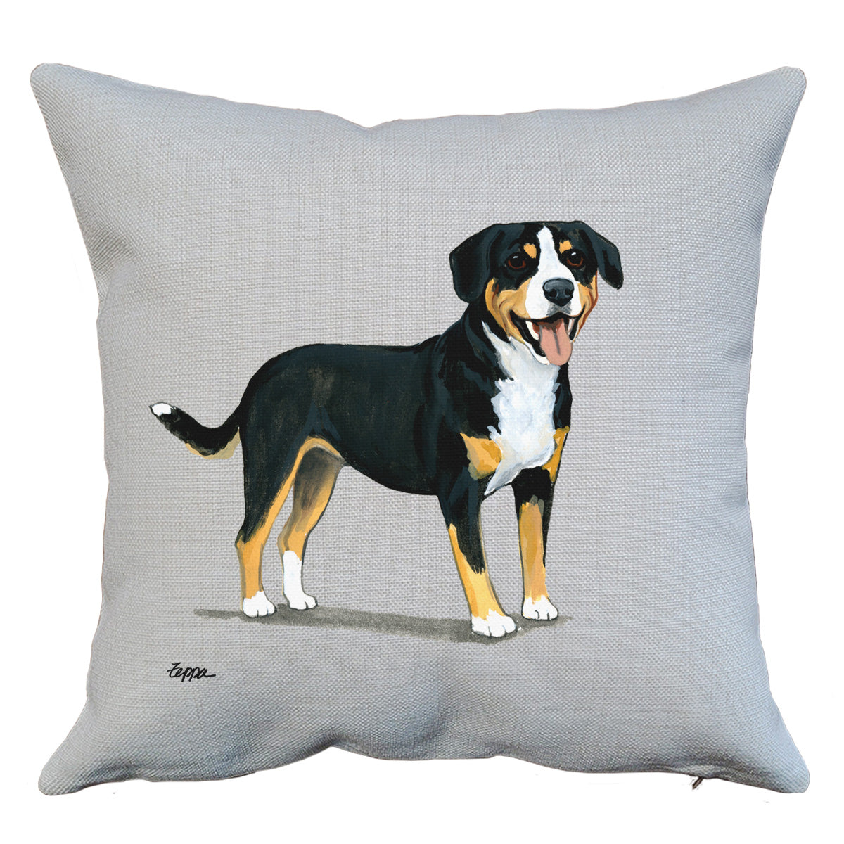 Entelbucher Mountain Dog Throw Pillow