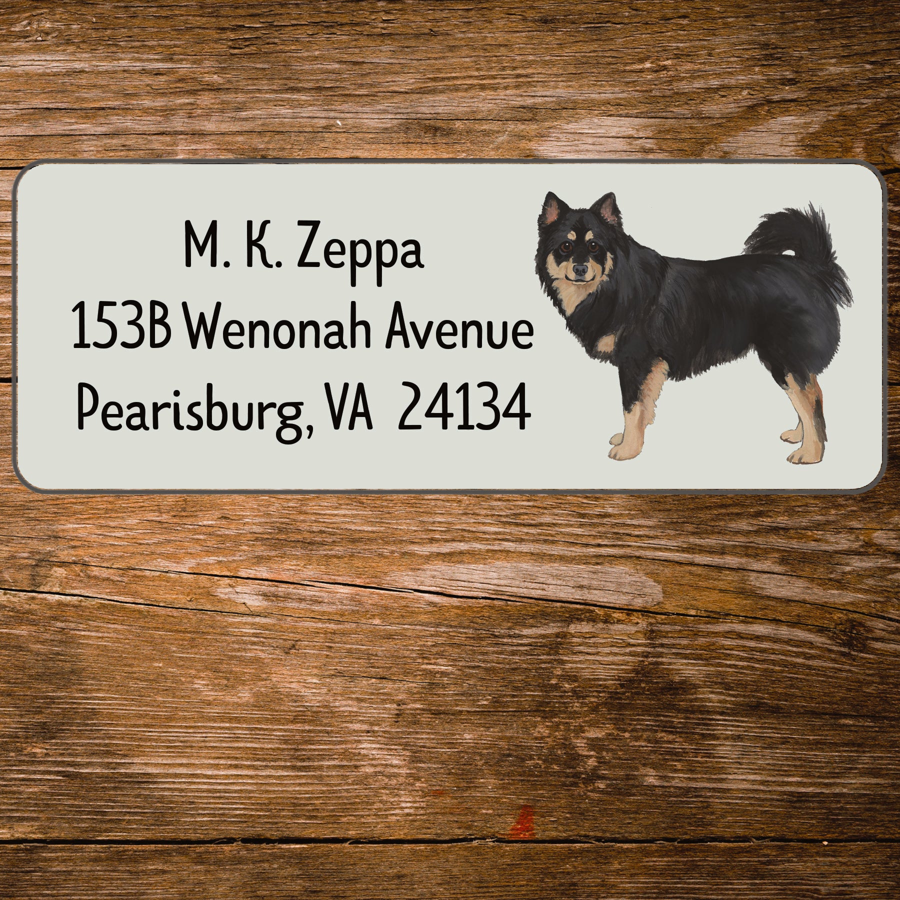 Finnish Lapphund Return Address Label