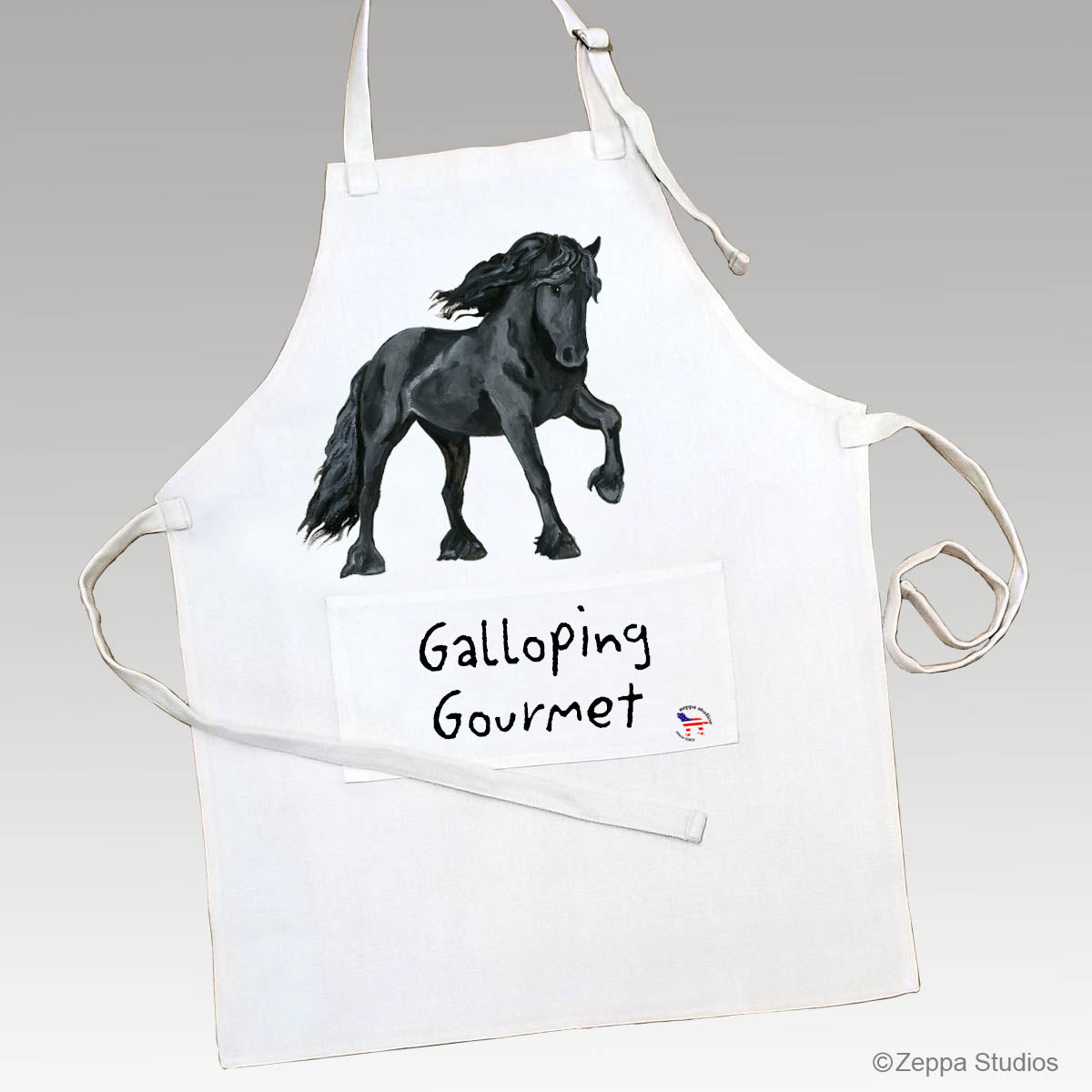 Friesian Horse Apron Design