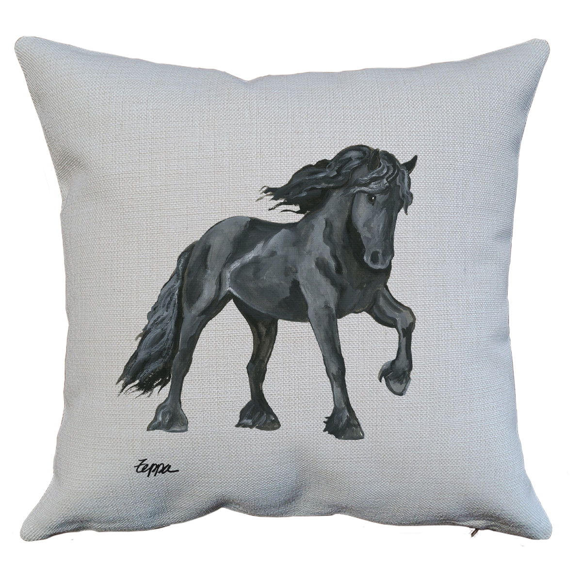 Friesian Throw Pillow