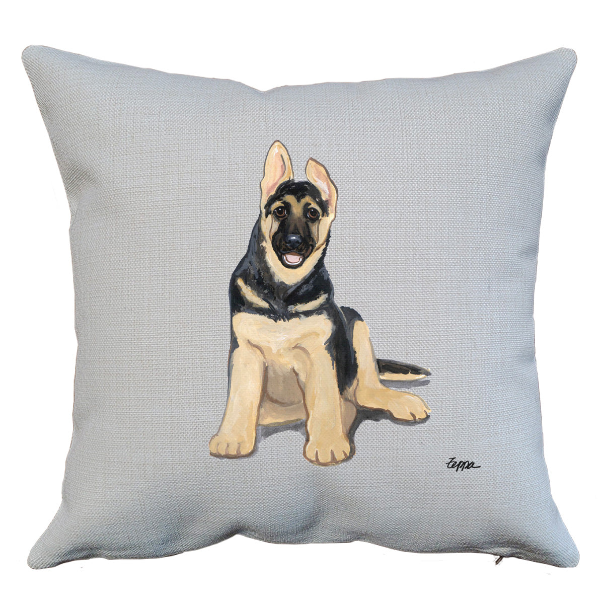 German Shepherd Puppy Pillow