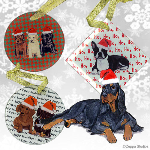 Gordon Setter Christmas Ornament