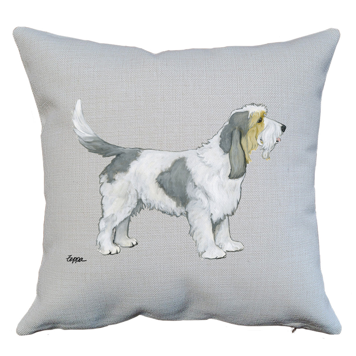 Grand Basset Griffon Vendeen Throw Pillow