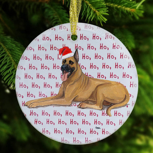 Great Dane Christmas Ornament