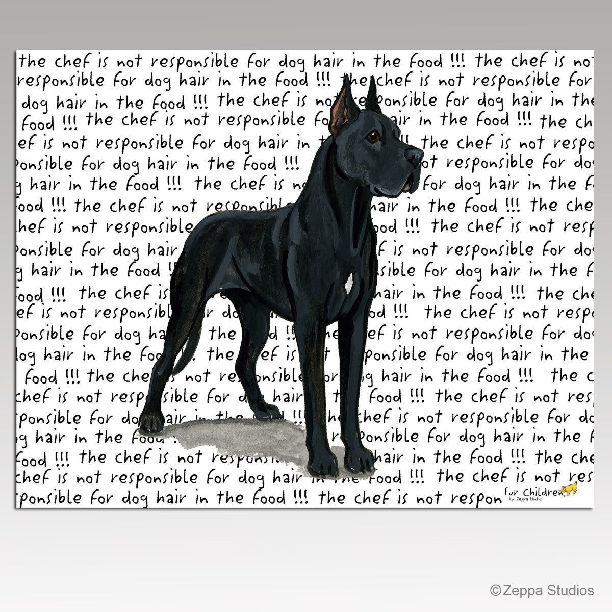 Great Dane Message Cutting Board