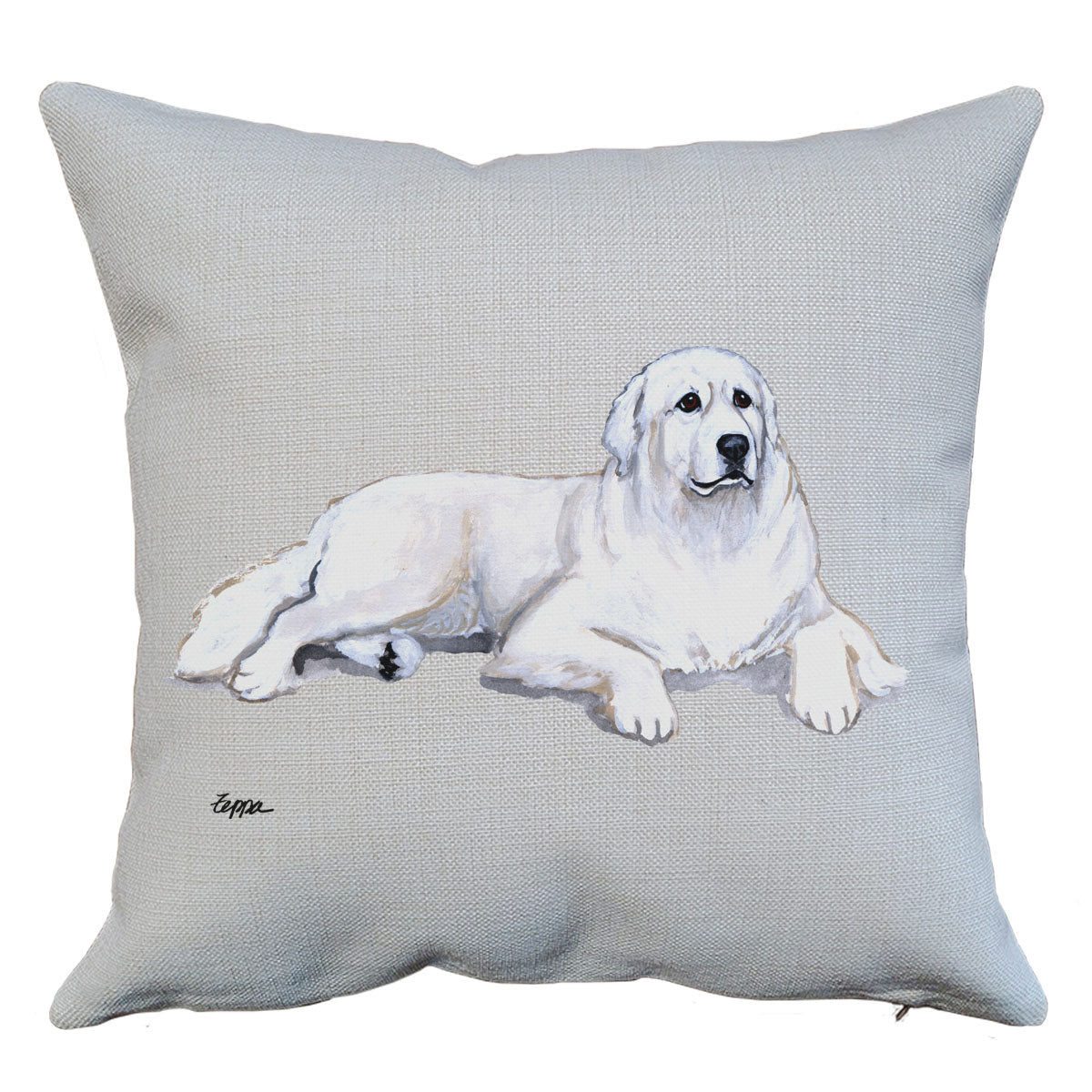 Great Pyrenees Throw Pillow